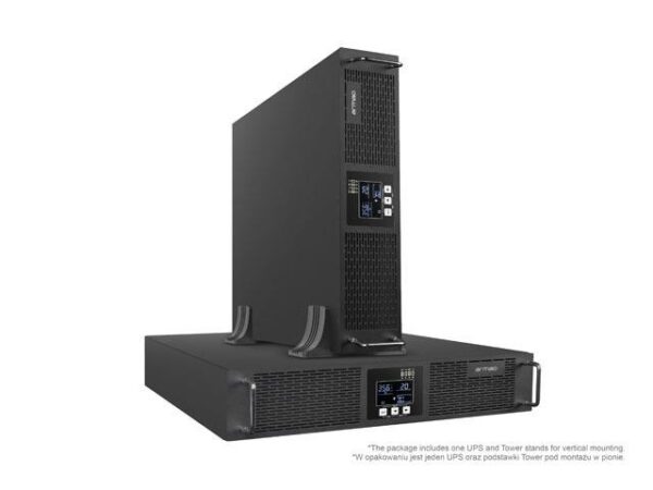 Zasilacz awaryjny UPS Armac 1000VA LCD On-Line 8x IEC C13 Rack 19"