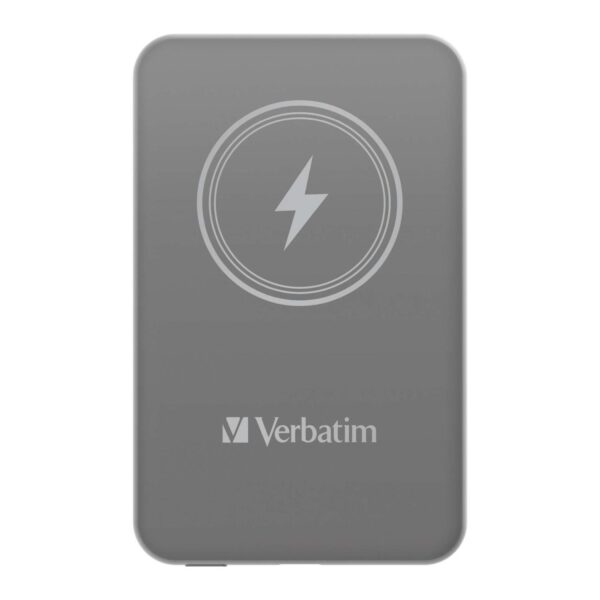 Powerbank Verbatim Charge 'n' Go Magnetic Wireless 5000mAh USB-C PD 3.0 Grey