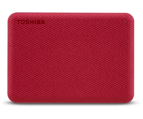 Dysk zewnętrzny Toshiba Canvio Advance 1TB 2,5" USB 3.2 Gen 1 red