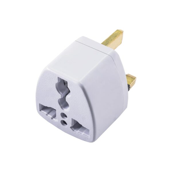 Adapter podróżny AC Akyga AK-AD-59  US / AU / UE do UK biały