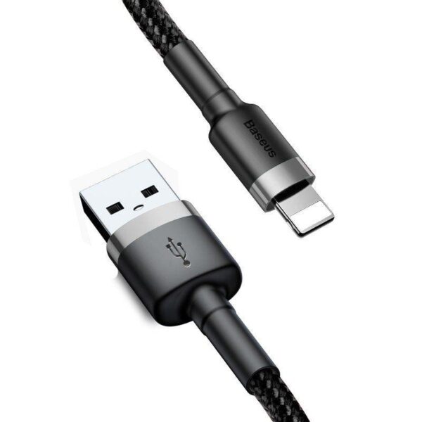 Kabel przewód USB - Lightning / iPhone 50cm Baseus Cafule CALKLF-AG1 z obsługą szybkiego ładowania 2.4A