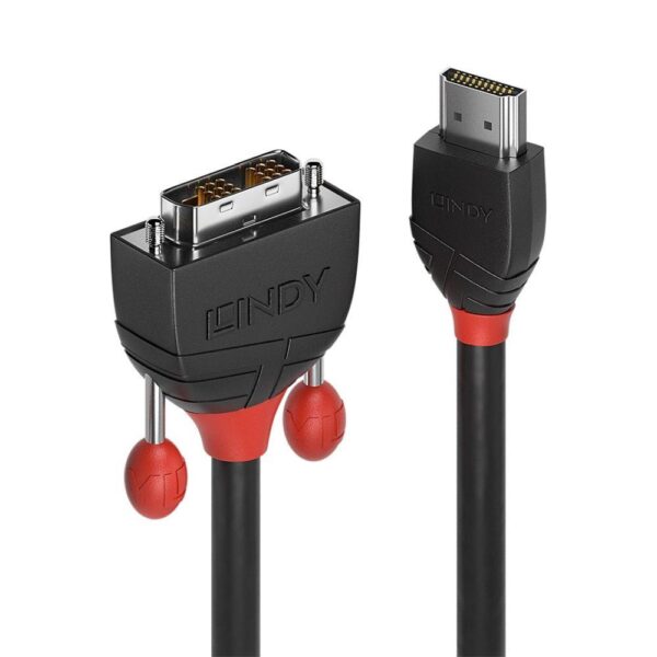 Adapter LINDY HDMI - DVI-D 2m Czarny