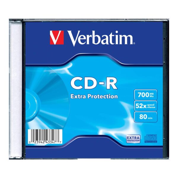 CD-R Verbatim 700MB Extra Protection (slim 1)