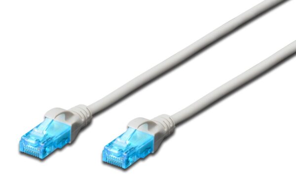 Patchcord DIGITUS UTP kat. 5e 0,25m PVC biały