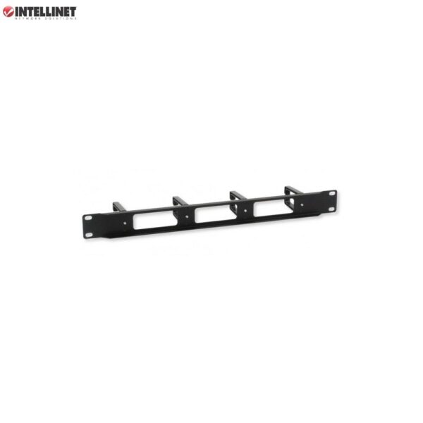 Organizer Kabli Intellient Rack 19" 1U 4x67mm, czarny