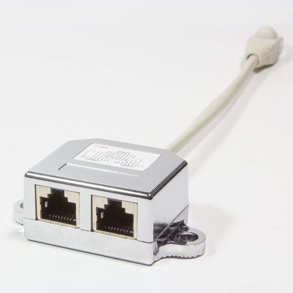 Adapter typ T LogiLink NP0045 RJ45 -> 2x RJ45, 2 x ISDN