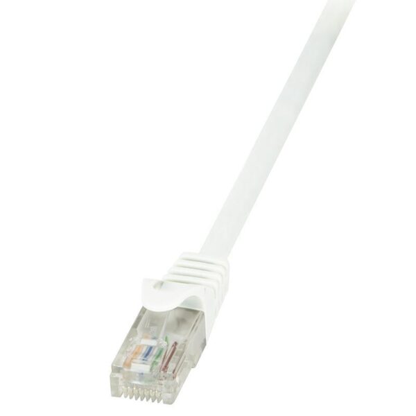 Patchcord LogiLink CP2031U CAT.6 U/UTP 1m, biały